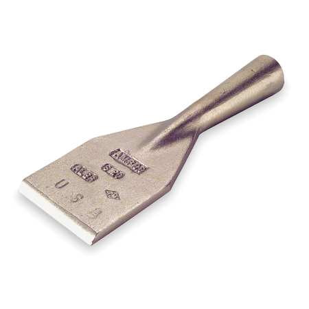 Burn Off Scraper Ampco Scraper, Non-Sparking, Non-Magnetic, Corrosion Resistant, Aluminum Bronze, Bronze, S-22 ()