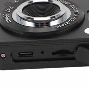 BIMZUC Digital Camera for Teens 50MP 1080P HD 2.8 inch / 7.1 cm TFT Screen 16X Digital Zoom Autofocus Pocket Compact Camera with LED Flash for Travel Photography Black
