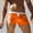 Orange, variant on Wancir Men's Swim Briefs Athletic Quick Dry Bathing Suit Square Leg Board Short Boxer Briefs Beach Bathing Suits