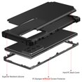 thumbnail image 2 of Galaxy Note20 Ultra Case, Dteck Heavy Dual Layer Rugged Shockproof Case Hard PC Protective Back Cover For Samsung Galaxy Note 20 Ultra 5G, Black, 2 of 7