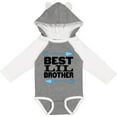 thumbnail image 3 of Inktastic Best Lil Brother Boys Long Sleeve Baby Bodysuit, 3 of 5