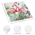 thumbnail image 3 of WYYP Flamingos Tropical Plant Cloth Napkin Reusable Dinner Napkin for Dining Table Kitchen Daily Party Housewarming Farmhouse Decor 4 PCS, 3 of 7