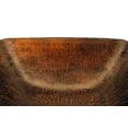 thumbnail image 2 of Premier Copper Products Vsq14bdb 14-1/2" Square Copper Vessel Bathroom Sink - Bronze, 2 of 3