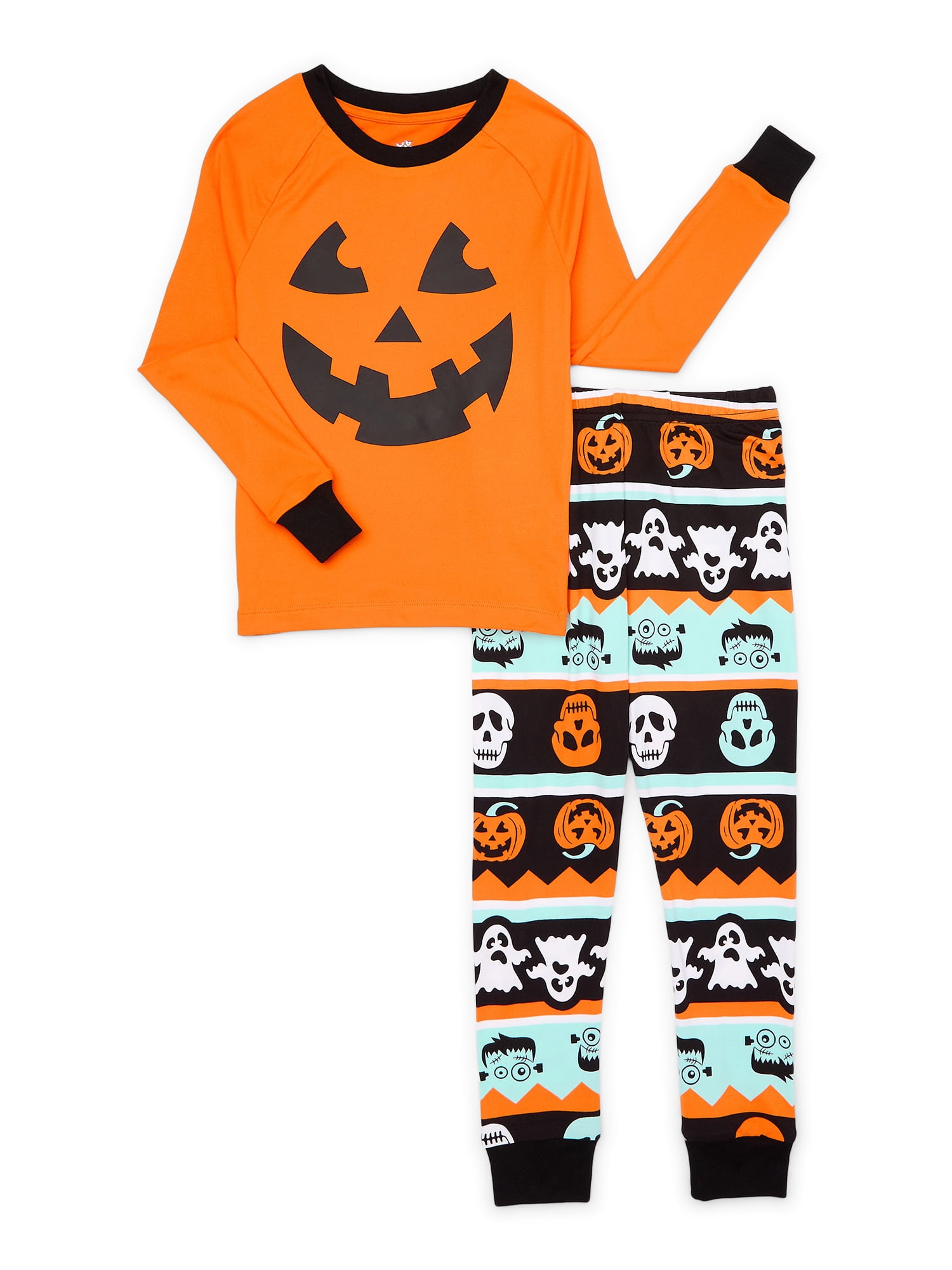 Halloween Kids’ Family Pajama Set from Way to Celebrate, 2-Piece, Sizes 6-12