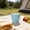 A, variant on Collapsible Silicone Water Cup - Food Grade Portable Tea Cup for Camping, Hiking & Travel - Foldable Outdoor Mouthwash Cup - Space-Saving, Lightweight, Eco-Friendly
