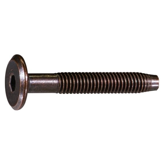 6mm-1.00 x 40mm Antique Bronze Painted Joint Connector Bolts (8 pcs.)