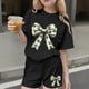 thumbnail image 2 of Vestido de manga corta para niños Día de San Patricio impreso de dos piezas Conjunto de cuello redondo con pantalones cortos, blusa de manga corta, 2 of 7