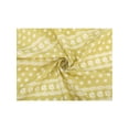 thumbnail image 4 of Women's Floral Fresh 26.7'' Square Scarf Cotton Satin Floral Pattern Neckerchief for Gift Travel Office One Size Yellow, 4 of 6