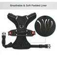 thumbnail image 5 of Large Dog Harness Breathable Adjustable Matching Reflective Leash Vest, 5 of 12