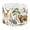 Color 3, variant on Drum Lamp Shade Vintage seamless Floral black white Garden flowers roses Lampshade for Table Lamps Floor Lamps Pendant Light 13"x13"x10" Replacement Linen Large Lamp Shade Easy Assembly