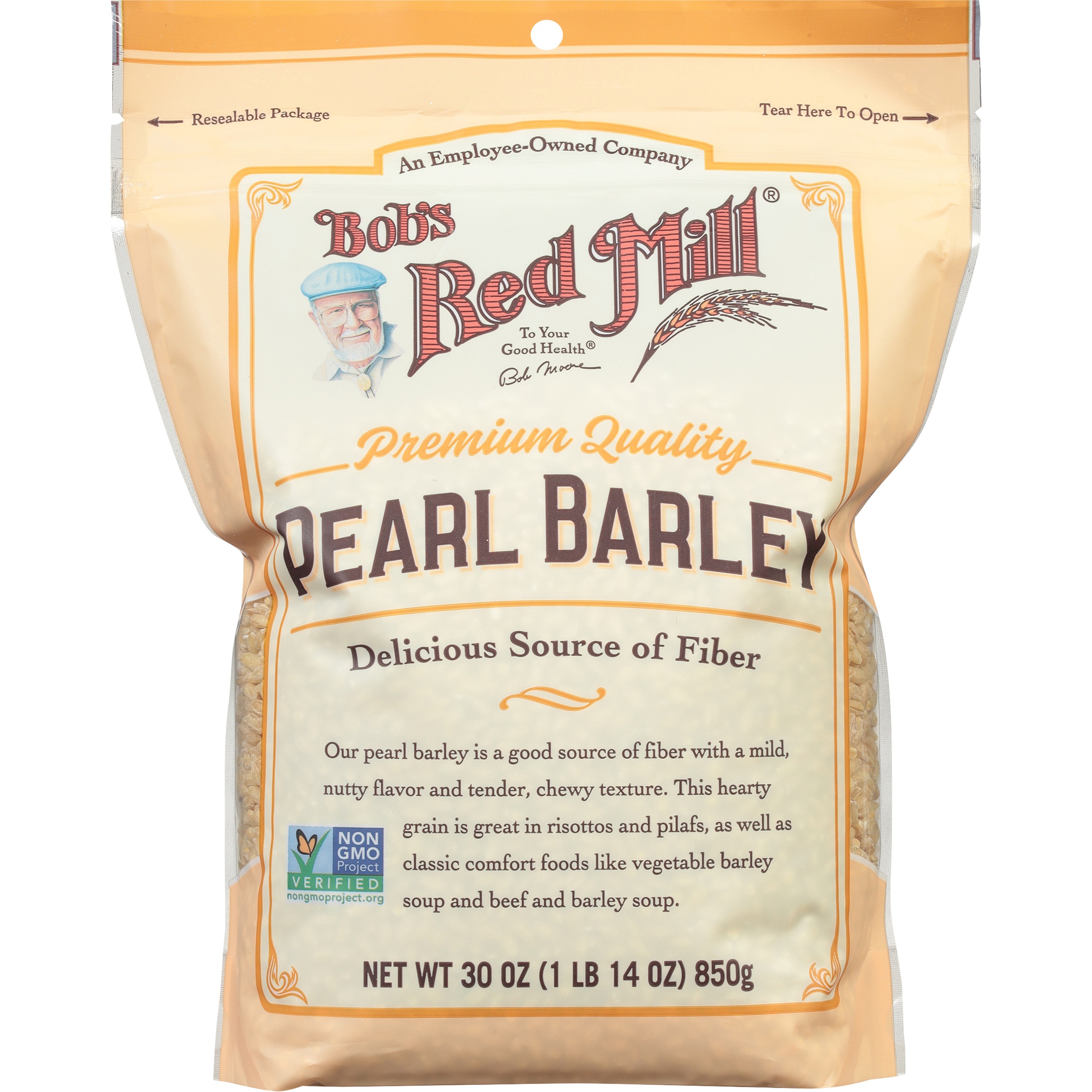 Bob's Red Mill Pearl Barley, 30 oz Pkg