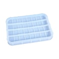 thumbnail image 1 of Crystal Epoxy Resin Mold Plate Tray Mirror Silicone Mould Diy Handcrafts Casting Tool, 1 of 5
