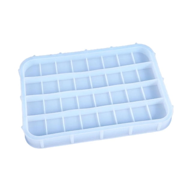 Crystal Epoxy Resin Mold Plate Tray Mirror Silicone Mould Diy Handcrafts Casting Tool