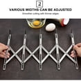 thumbnail image 4 of 3 Wheel Stainless Steel Pizza Wheel Cutter Adjustable Dough Divider for Pastry Pizza Pasta Cakes Cookies Kitchen Baking Tool, 4 of 6