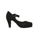 thumbnail image 2 of ZAPATILLAS TACONES LEON NEGRO DAMA MUJER GAMUZA 9654 Leon 9654, 2 of 3