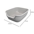 thumbnail image 2 of Caja de Arena para Gatos PetFusion Grande Revestimiento Antiadherente Higiene Superior Plástico ABS, 2 of 7