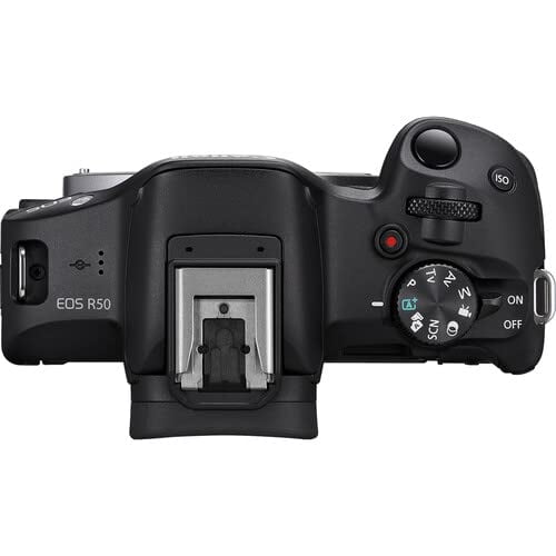 Canon EOS R50 Mirrorless Camera with 18-45mm & 55-210mm Lens