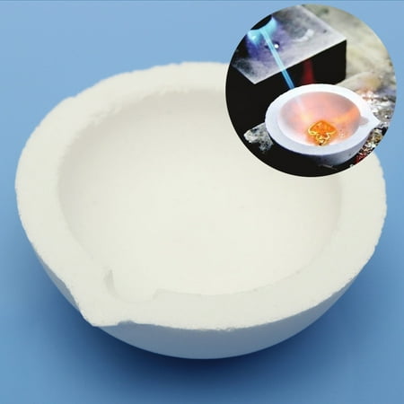 Quartz Melting Point - High Temperature Quartz Melting Casting Crucible Pot For Gold Silver Platinum Refining 150g
