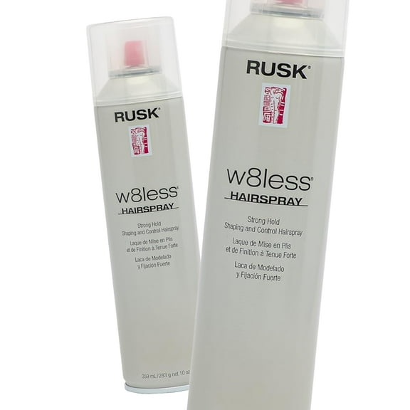 Rusk W8less Hairspray Strong Hold 10 oz - Pack of 2