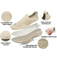 thumbnail image 3 of MeMoride Mens Walking Shoes Lightweight Slip-On Knit Sneakers Breathable Mesh Running Shoes, 3 of 6