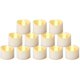 thumbnail image 1 of 12 velas LED. Velas electrónicas sin humo. Velas LED parpadeantes. Amarillo cálido, funcionan con pilas., 1 of 5