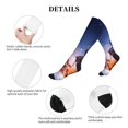 thumbnail image 5 of Pofeuu Lantern On Snow With Christmas Print Compression Socks for Women & Men Circulation - Best Support for Nurses,Running,Athletic,Sports, 5 of 7