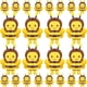 thumbnail image 1 of Juguetes de peluche Hydren Mini con forma de abeja de peluche, 12 cm, 24 unidades, 1 of 7