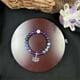 thumbnail image 4 of Pulsera de piedra natural para hombre y mujer con cuentas de cristal de energía positiva y colgante, cordón elástico ajustable para uso diario, 4 of 6