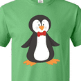 thumbnail image 4 of Inktastic Cute Penguin, Penguin With Red Bow Tie T-Shirt, 4 of 5