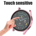 thumbnail image 4 of Caja de vidrio templado con marco de PC Compatible con Samsung Galaxy Watch5 40/44/45 mm Cubiertas protectoras a prueba de golpes Smartwatch ANGGREK Otros, 4 of 8