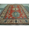 thumbnail image 2 of Super Kazak Caucasion Geometric Veg Dyed Mahal Rectangle Rug Hand Knotted Carpet (6.2 x 3.10)', 2 of 9