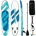 thumbnail image 1 of Goplus 10ft Inflatable Stand Up Paddle Board 6'' Thick W/ Aluminum Paddle Leash Backpack, 1 of 10
