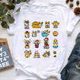 thumbnail image 3 of Bonita camiseta con estampado galés de Corgi para niños, ropa para niños y niñas, camiseta de manga corta de verano 2024 de Harajuku para niños, camiseta para amantes de los perros, 3 of 5