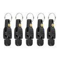 thumbnail image 3 of koolsoo 5 Pcs Clips de Libération à Pression Lourde pour Poids Bateau Pêche Downrigger Noir, 3 of 9