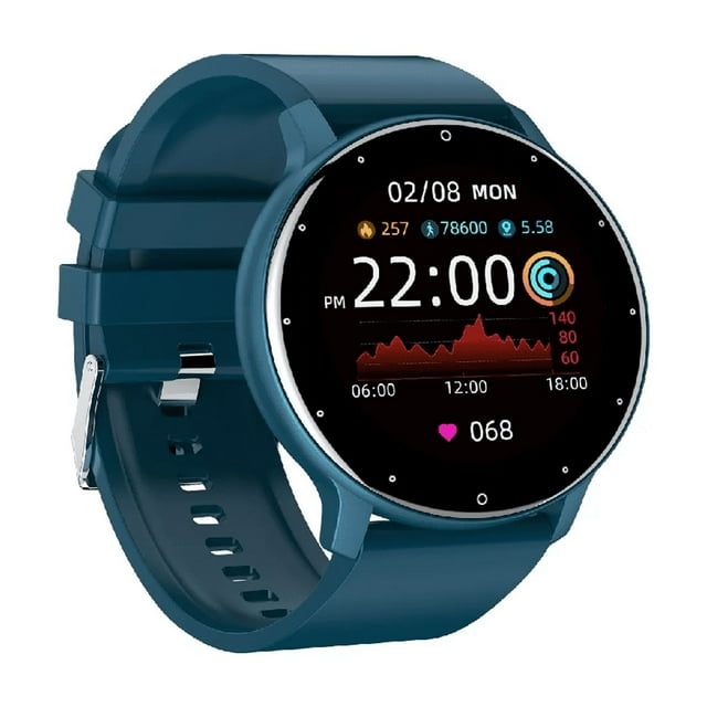Reloj Inteligente Bluetooth Impermeable Azul