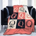 thumbnail image 4 of I Love Queen Throw Blanket, Fluffy Soft Cozy Blanket Flannel Plush Microfiber Couch Throw, 40"x30", 4 of 8