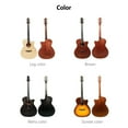 thumbnail image 4 of 41-inch Acoustic Guitar For Beginner Folk Guitar With Wrench Wipe Cloth Musical Instrument Accessories, 4 of 9