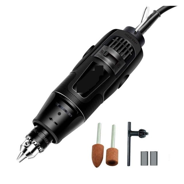 Mini Electric Drill Engraver Rotary Polishing Machine 180W Power Tools Variable Speed Engraving Pen With Accessories ,Compact and Lightweight Portable