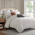 thumbnail image 3 of Levtex Home - Leo Stripe Euro Sham Set of 2 - Stripe - Cream Black - Two Euro Shams (26 x 26in.)- Cotton, 3 of 4