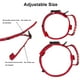 thumbnail image 3 of Collar para perro DAGANXI Tactical Nylon con asa Airtag XL Rojo, 3 of 6
