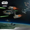 thumbnail image 7 of Star Wars Micro Galaxy Squadron Gold Leader's Y-Wing - 5 inch Starfighter Class Play Vehicle with 1 inch Jon Vander & R2-BHD Micro Figure Accessories, 7 of 7