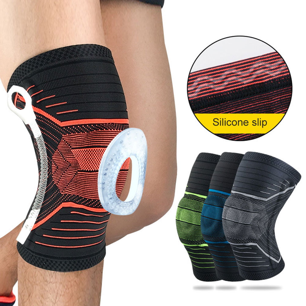 Knee Pad Fitness Running Cycling Elastic Knee Support Non-slip Warm Protective 