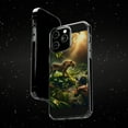 thumbnail image 6 of DistinctInk Hybrid (Acrylic / TPU) Clear Slim Fit Case for Apple iPhone 15 PLUS (6.7" Screen) - "Enchanting Wildlife: Magnificent Animals in their Picturesque Habitat", 6 of 8