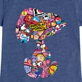 thumbnail image 3 of Peanuts - Snoopy Silhouette Pattern - Toddler And Youth Girls Short Sleeve Graphic T-Shirt, 3 of 6