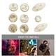 thumbnail image 5 of Piezas de repuesto para saxofón soprano Instrumentos musicales Accesorios para saxofón (Beige), 5 of 5