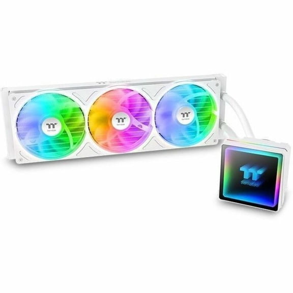 Thermaltake TH360 V3 ARGB Sync Snow Edition Cooling Fan/Radiator/Water Block/Pump