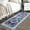 Blue tint, variant on EastVita Area Rugs Carpets 2'*6' Runner Rug Vintage Persian Distressed Rug No-Slip Stain-resistant Low Pile Runner Rug for Hallway Kitchen Home Decor,Green Green tone 2*6ft