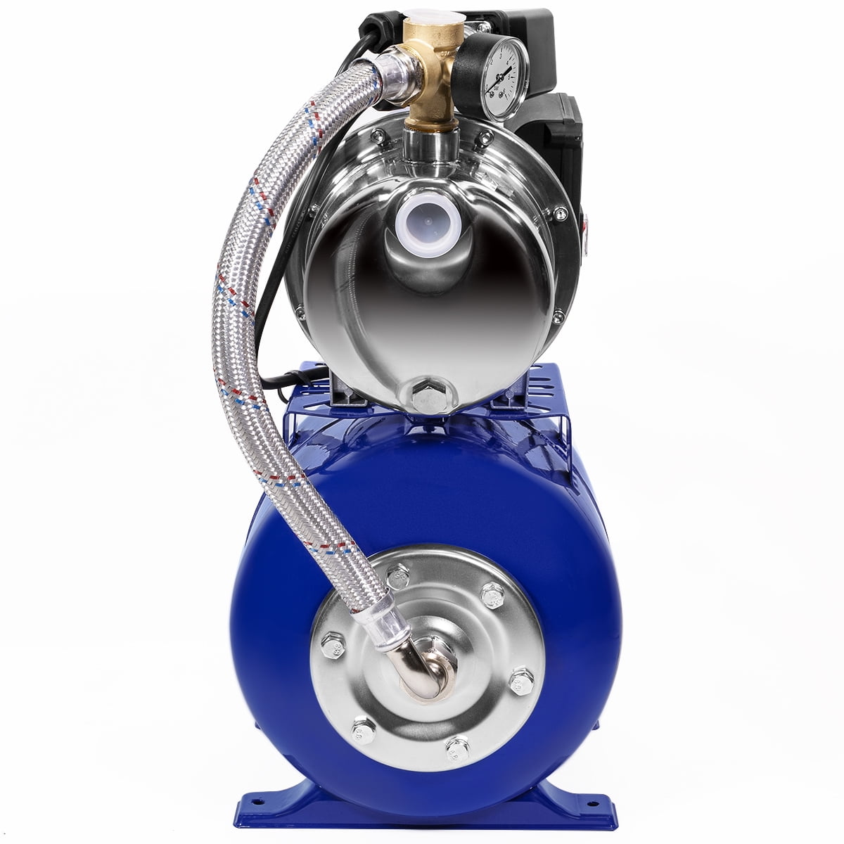 Buy XtremepowerUS 1.5HP Pressurized Booster System Well Pump Tank
