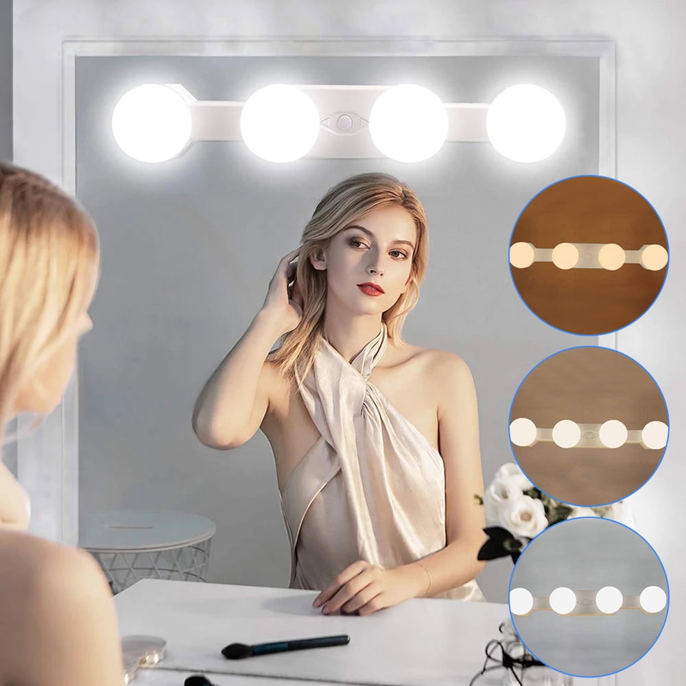 Giugt Portable Makeup Light, Hollywood Style LED Vanity Mirror Lights