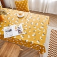 thumbnail image 3 of Table Cloth for Home Dining and Use – Protective Oil Proof Washable Rectangular Desk and End Table Mat Table Cover for Everyday, 3 of 8